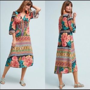 Anthropologie farm rio Rosario midi